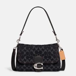 🖤SOFT TABBY SHOULDER BAG IN SIGNATURE DENIM🖤